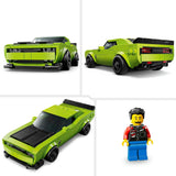 LEGO Dodge Challenger SRT Hellcat building toy 390 pieces - British product