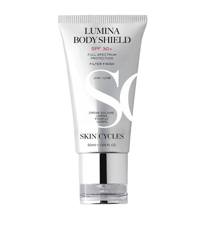 Harrods SKIN - CYCLES Lumina Body Shield SPF 50+ Body Sunscreen 50ml - Acheter en ligne chez McGrocer