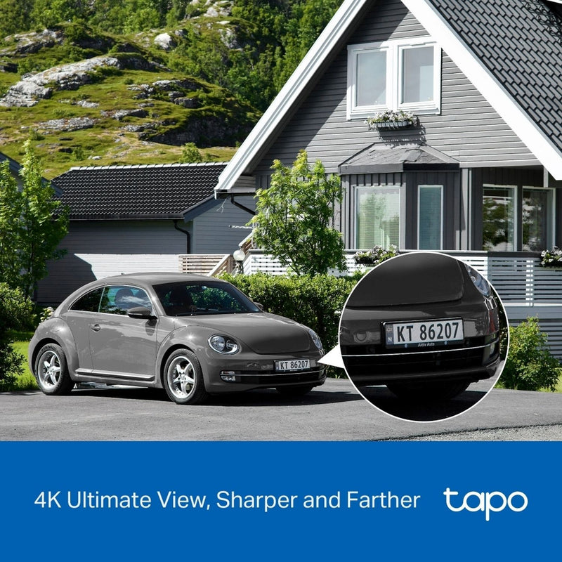 Tapo C660 4K solar-powered pan tilt security camera kit - British product