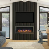 Be Modern Avella Grande wall hung electric fire, imported from the UK