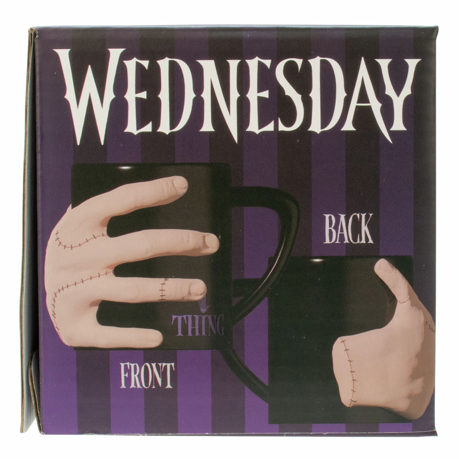 Wednesday 3D Thing Hand Mug ceramic 330ml (British brand)