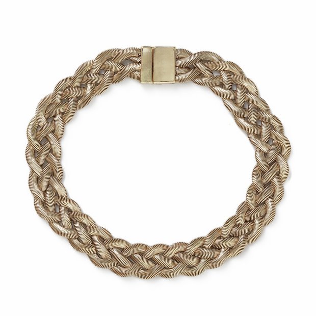 Freedom gold snake chain necklace 40cm (British brand)