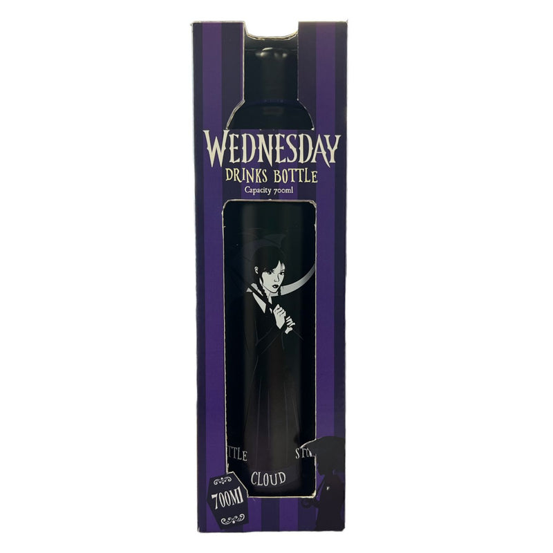 Wednesday stainless steel water bottle 700ml (British brand)