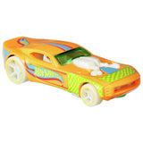 Hot Wheels Monster Trucks 10-Pack glow-in-the-dark toy cars, imported from the UK