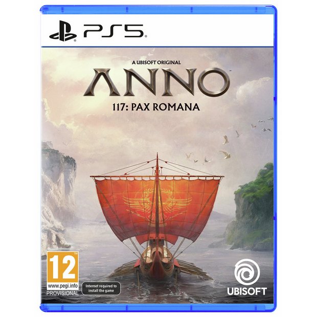 Anno 117 Pax Romana PS5 game, imported from the UK