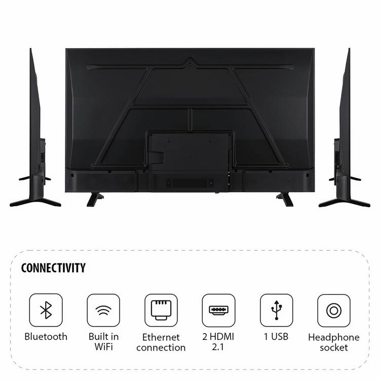 Toshiba 55 inch QLED Smart 4K TV, UK version