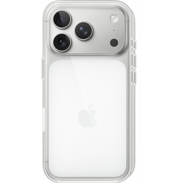 Apple clear MagSafe phone case for iPhone 17 Pro (British brand)