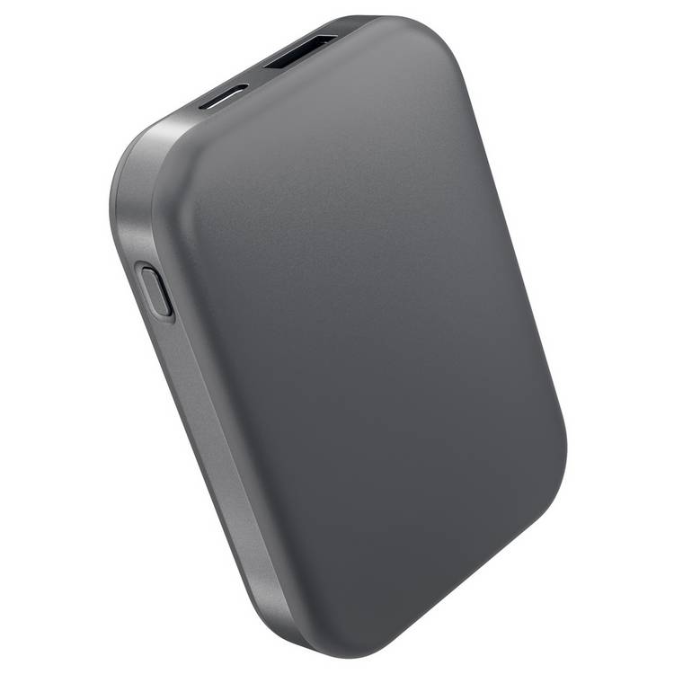 Fresh 'n Rebel power bank grey 10000mAh, imported from the UK