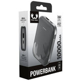 Fresh 'n Rebel power bank grey 10000mAh, imported from the UK
