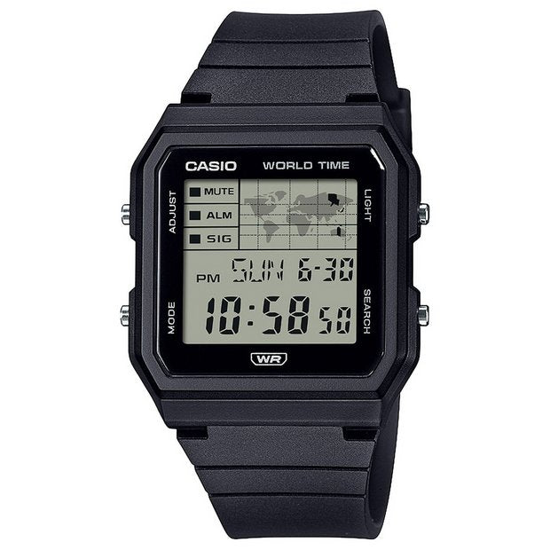 Casio grey dial digital watch 37.8mm, imported from the UK