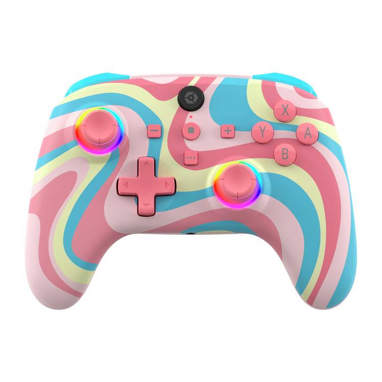 Gioteck WX5+ wireless controller Swirl design, imported from the UK