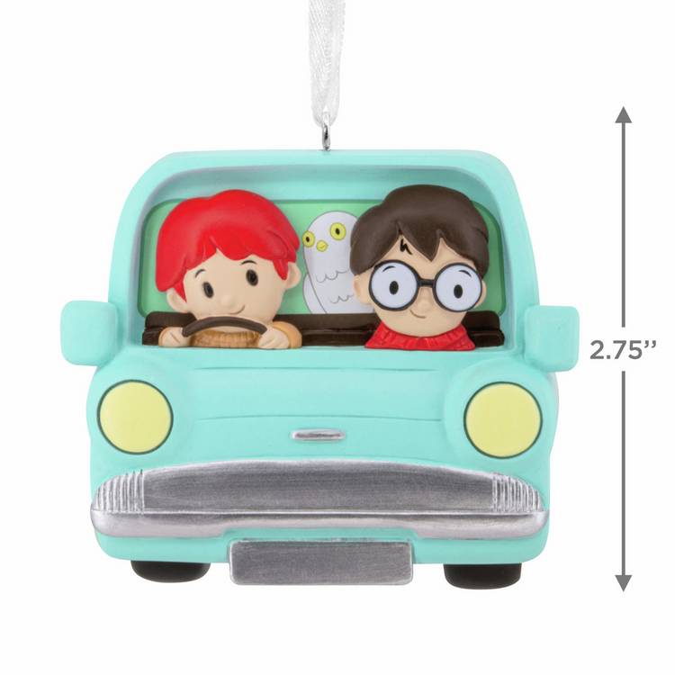 Hallmark Harry Potter flying car ornament - British product