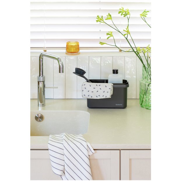 Brabantia cleaning caddy dark grey plastic, imported from the UK