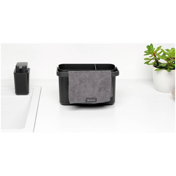 Brabantia cleaning caddy dark grey plastic, imported from the UK