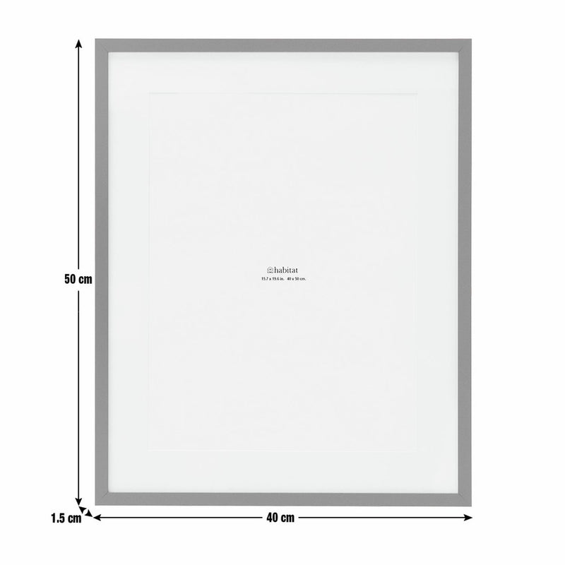 Habitat red picture frame 40x50cm (British brand)