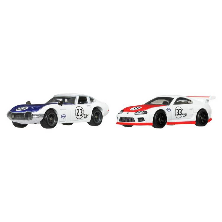 Hot Wheels GT40 2-pack 1:64 die-cast cars, UK version