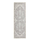Habitat grey vintage effect flatweave runner 66x200cm (British brand)