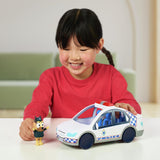 Bluey police car playset with lights and sounds (British brand)
