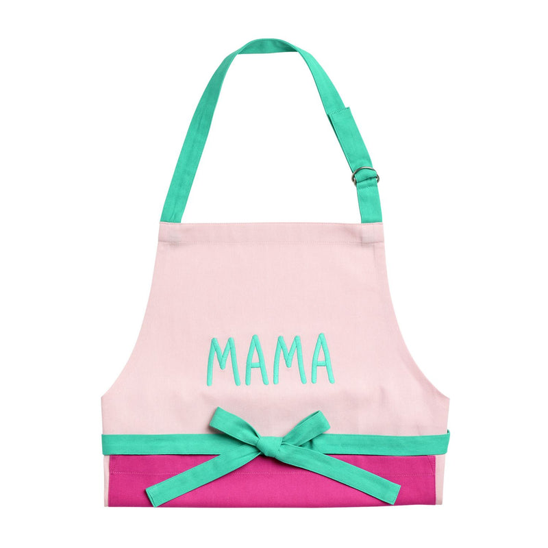Argos Home MAMA embroidery text cotton apron multicolour, UK version