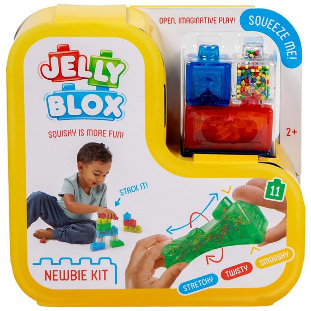 Jelly Blox NewBie Kit sensory building blocks - British product