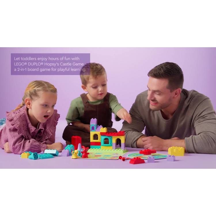 LEGO DUPLO Hopsy Castle game 47 pieces, imported from the UK
