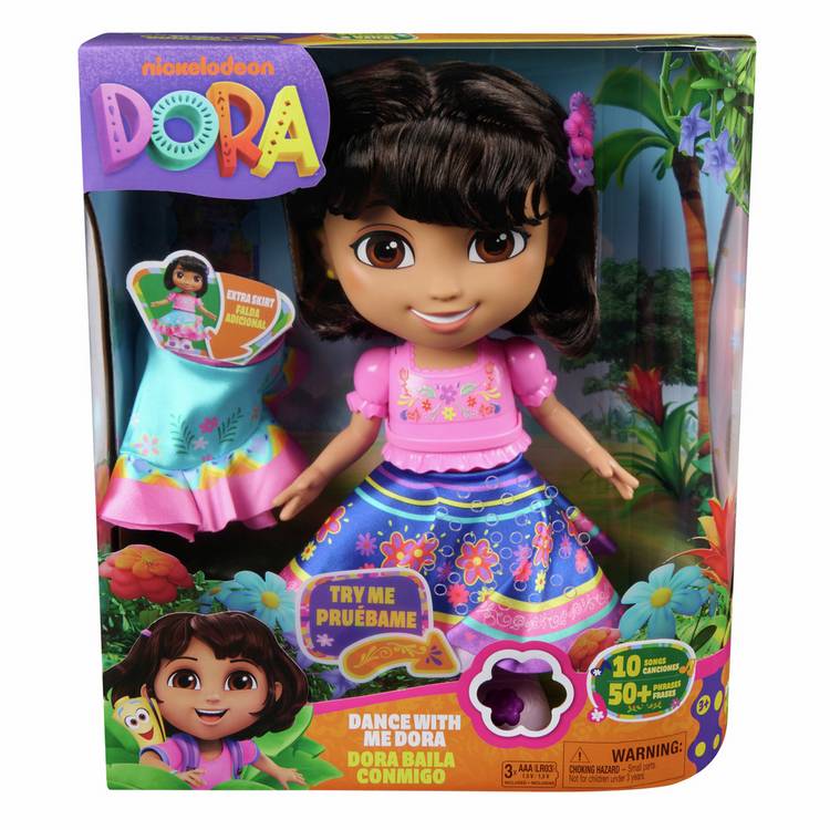 Dora Dance with Me Doll toy 14cm (British brand)