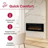Dimplex Sierra 60-inch electric fire, UK version