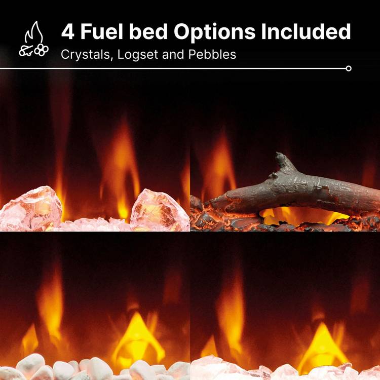 Dimplex Sierra 60-inch electric fire, UK version