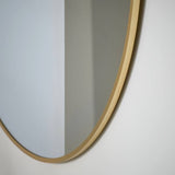 Habitat gold round wall mirror 50x50cm, UK version