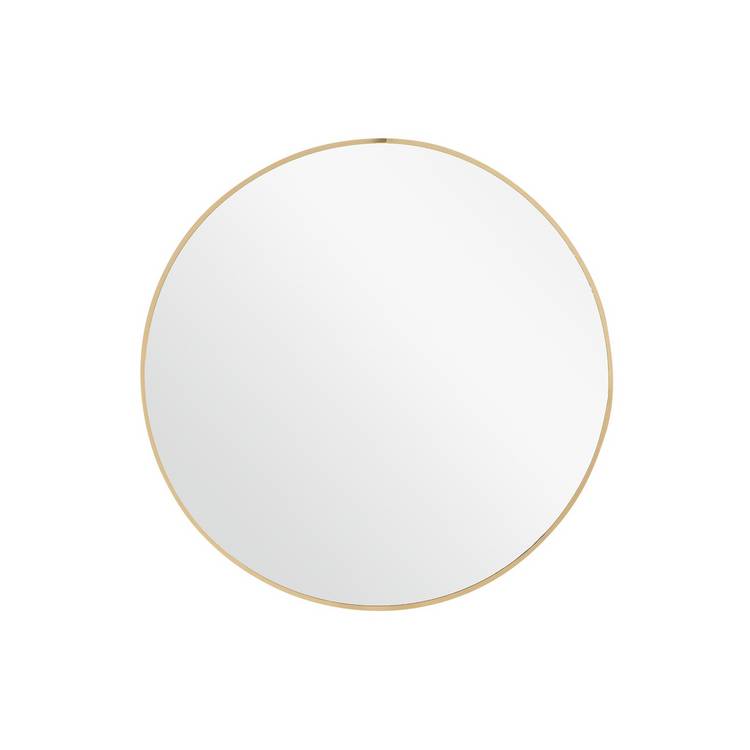 Habitat gold round wall mirror 50x50cm, UK version