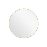 Habitat gold round wall mirror 50x50cm, UK version
