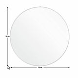 Habitat gold round wall mirror 50x50cm, UK version