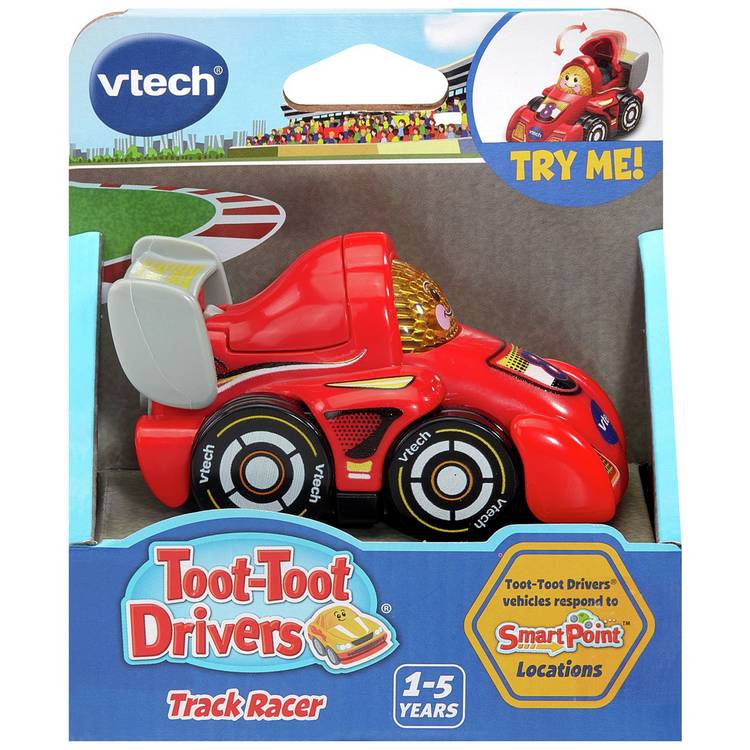VTech Toot Toot Drivers Track Racer toy car, imported from the UK