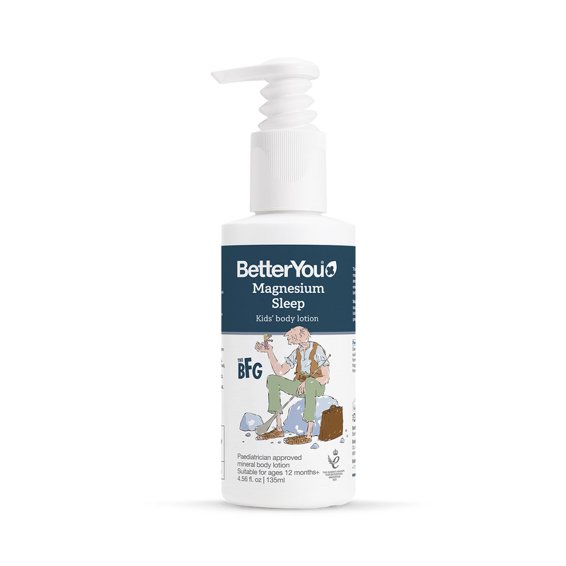 BetterYou magnesium sleep kids lotion 135ml, UK version