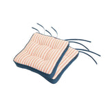 Habitat woven orange seat cushion set of 2 40x40cm - British product