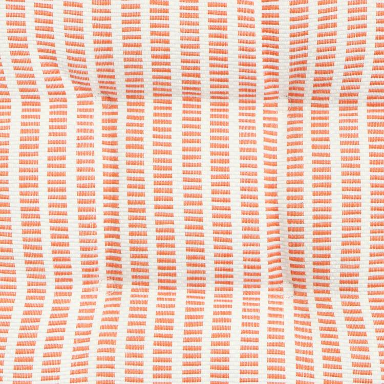 Habitat woven orange seat cushion set of 2 40x40cm - British product