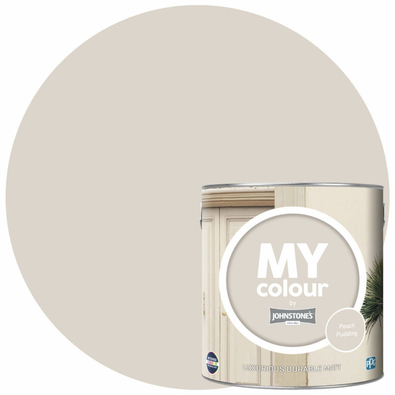 Johnstone's paint Peach Pudding 2.5L - British product