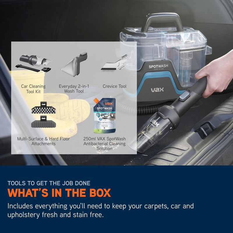 Vax spot cleaner home and car, imported from the UK