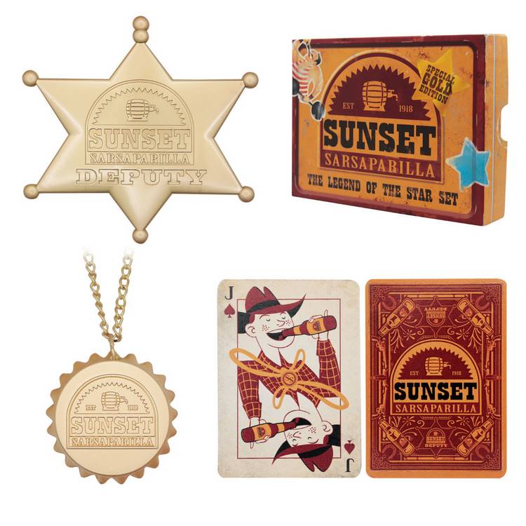 Fanattik Fallout Sunset Sarsaparilla Legend of the Star Set, UK version