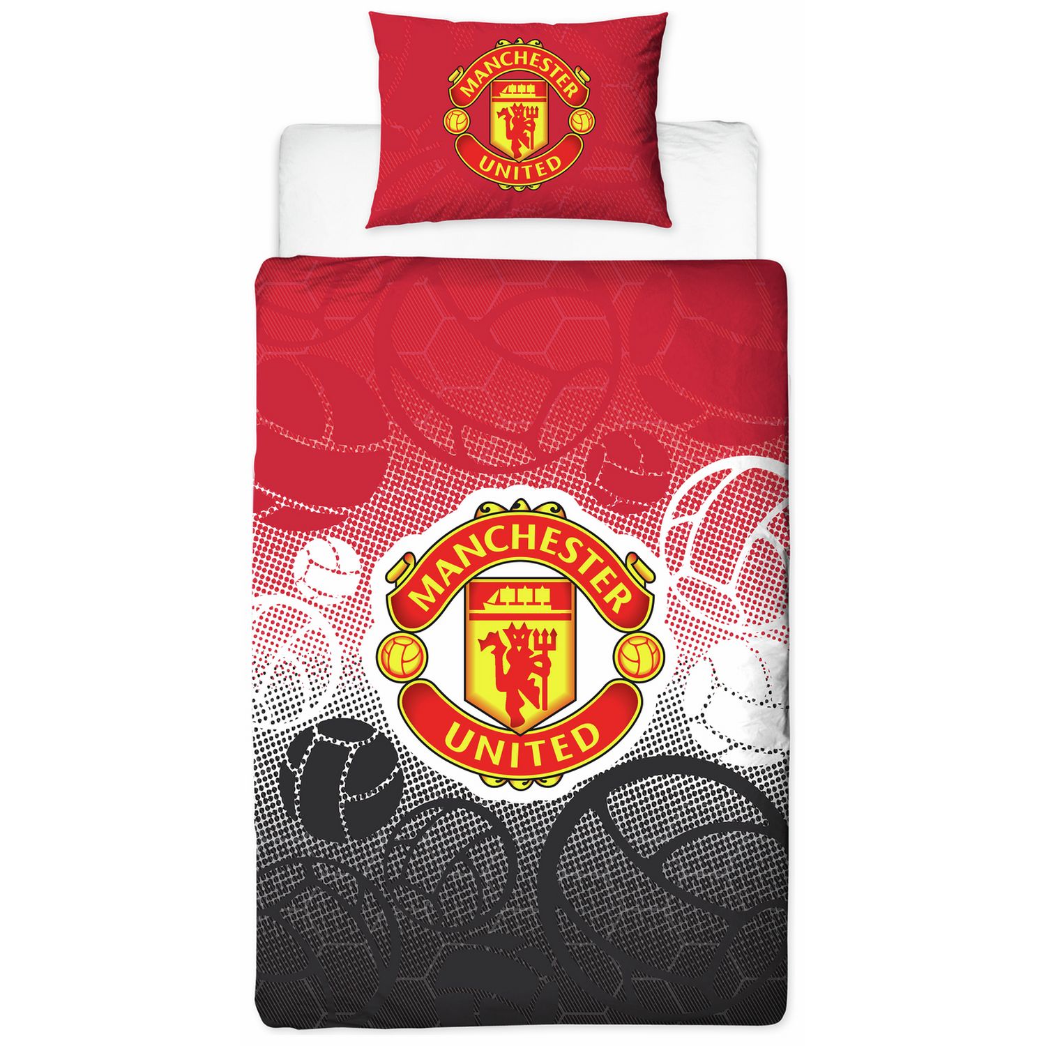 Manchester United Football Kids Bedding Set - Double