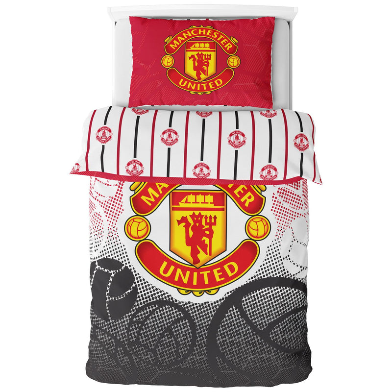 Manchester United Football Kids Bedding Set - Double
