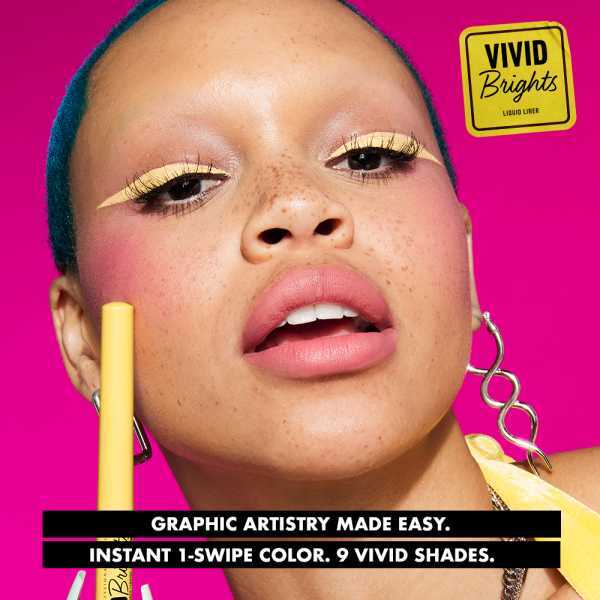NYX Vivid Brights liquid eyeliner On Red, imported from the UK
