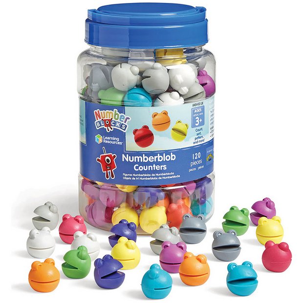 Learning Resources Numberblocks Numberblob counters, imported from the UK