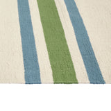 Habitat stripe green flatweave runner 66x200cm (British brand)
