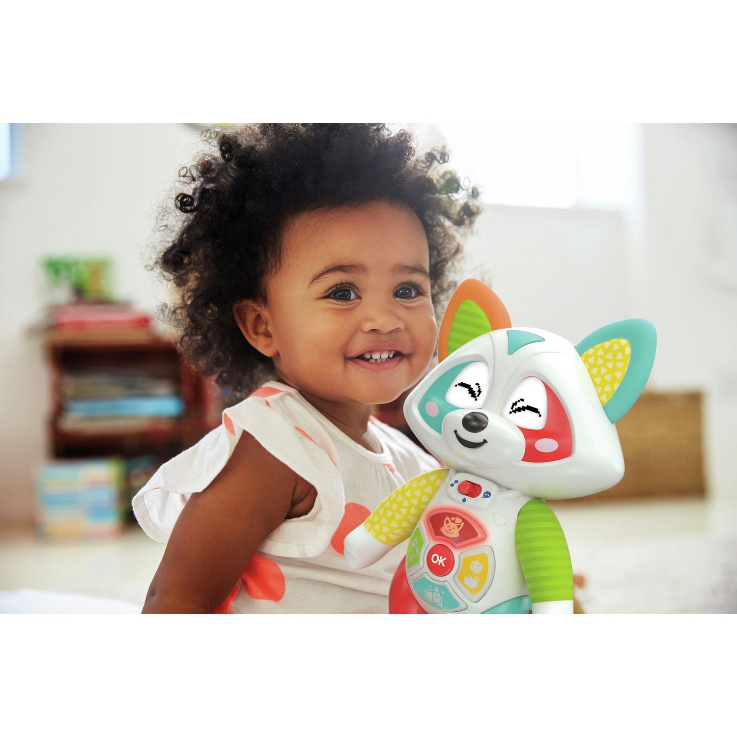 Clementoni Ollie interactive pal with animated eyes, UK version