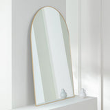 Habitat gold arch wall mirror 100x70cm - British product