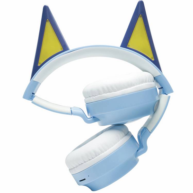 Bluey Bluetooth headphones with light effects - British product