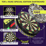 Luke Littler World Champion dartboard and surround, imported from the UK