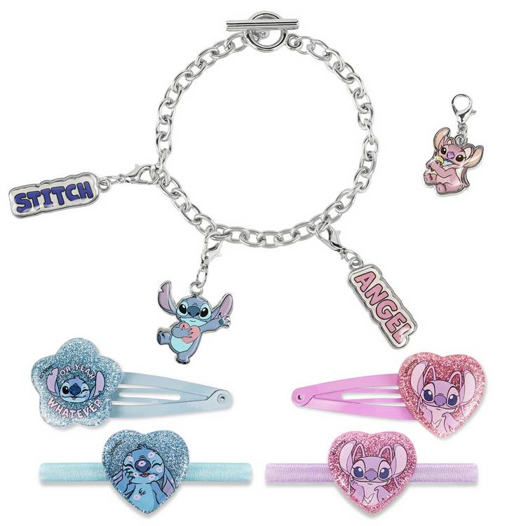 Disney Lilo and Stitch charm bracelets 7-pack, imported from the UK