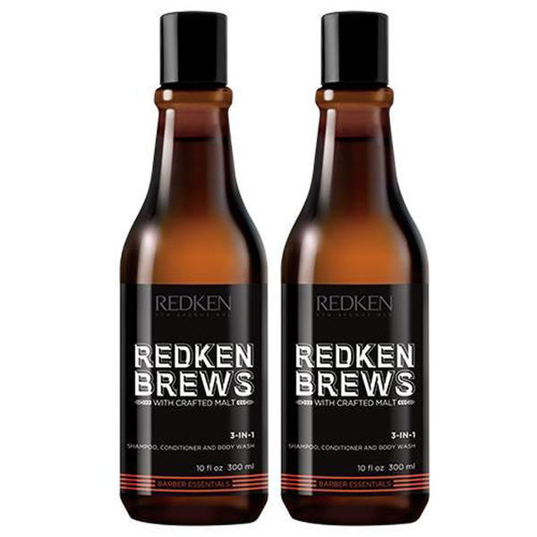 Redken Brews 3-in-1 Duo men's grooming product, UK version